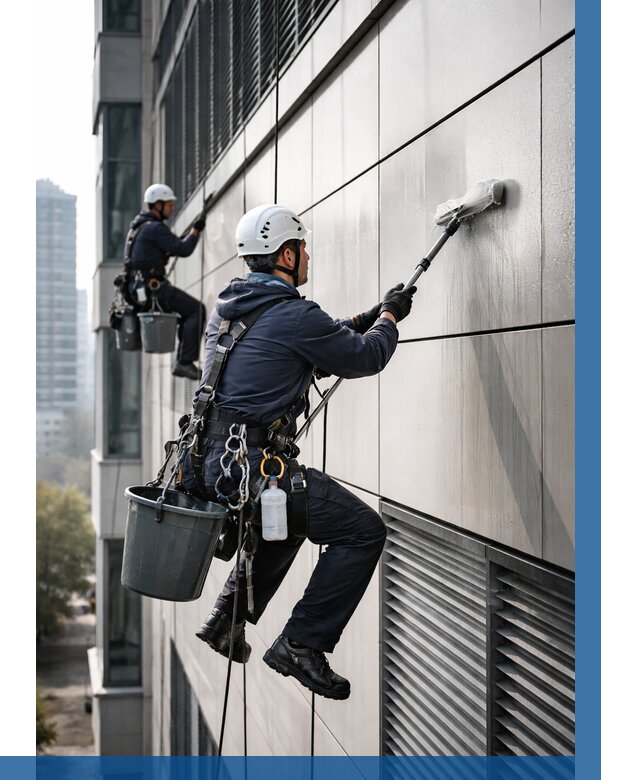 Мойка вентилируемого фасада в Похвистневе от 256 р. | ВЫСОТНИК-Пхв