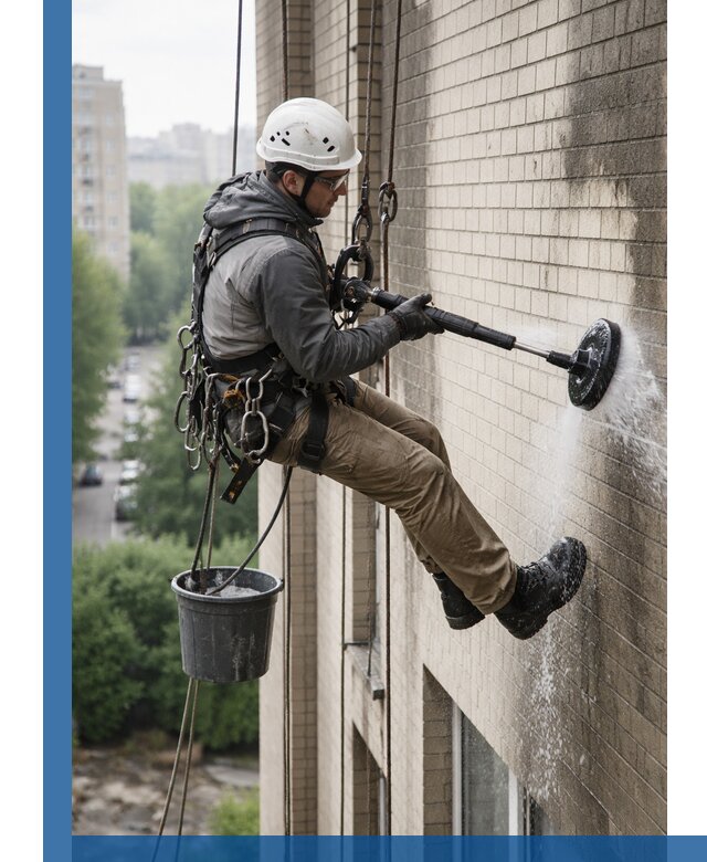 Очистка фасада от копоти в Похвистневе профессионально и безопасно