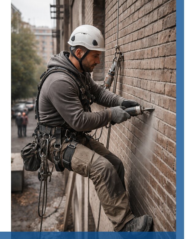 Расшивка кирпичных швов в Похвистневе от 615 р. | ВЫСОТНИК-Пхв