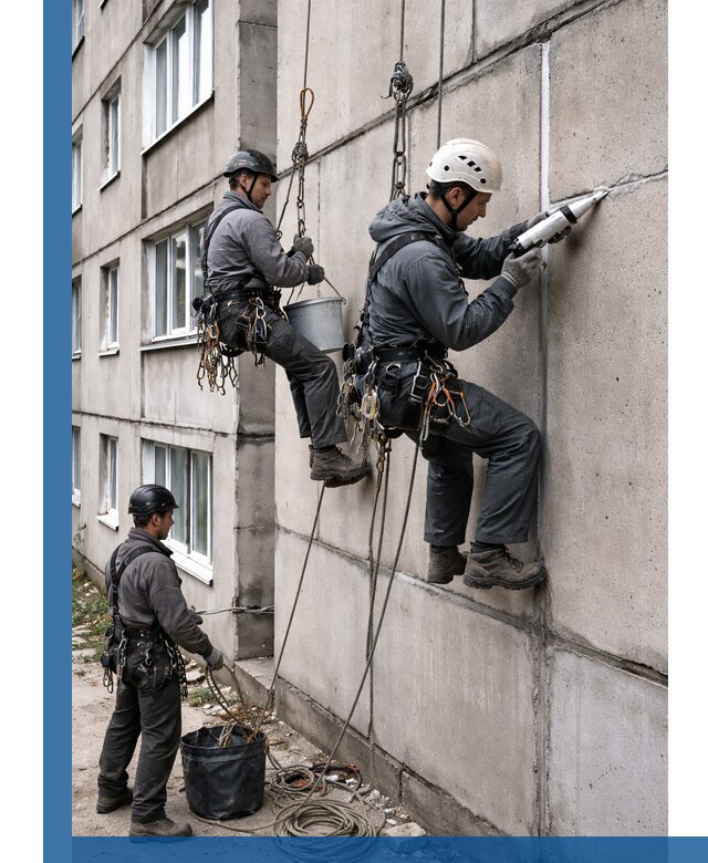 Герметизация межпанельных швов в Похвистневе с гарантией герметичности