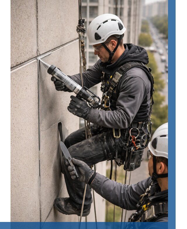 Первичная герметизация швов в Похвистневе от 615 р. | ВЫСОТНИК-Пхв