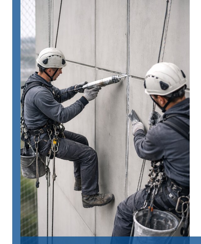 Первичная герметизация швов фасадов и кровель в Похвистневе