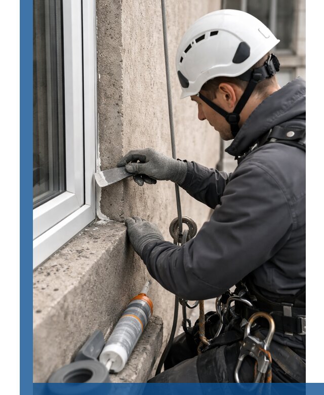 Герметизация монтажных швов окон в Похвистневе с гарантией качества