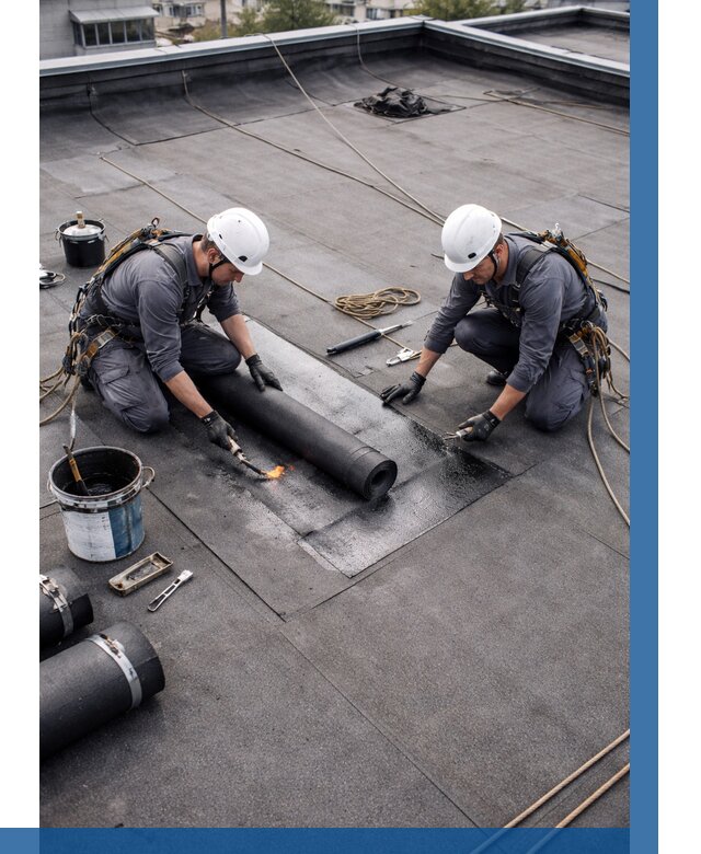 Ремонт мягкой кровли под ключ в Похвистневе от 718 р. | ВЫСОТНИК-Пхв