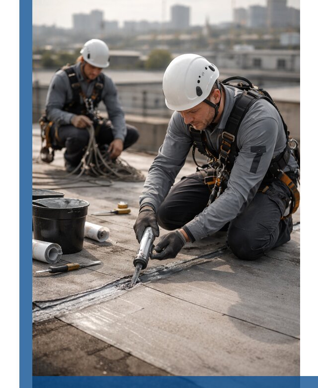 Аварийное и капитальное устранение протечек кровли в Похвистневе