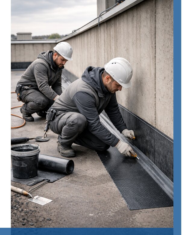 Гидроизоляция примыканий на кровле в Похвистневе от 923 р. | ВЫСОТНИК-Пхв