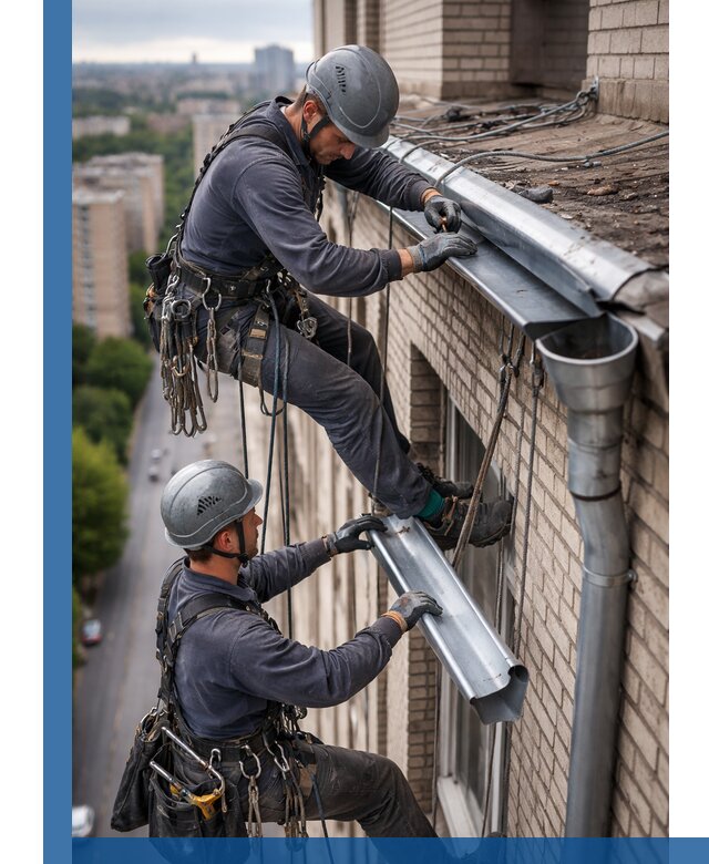 Ремонт водосточных желобов в Похвистневе, быстро и качественно