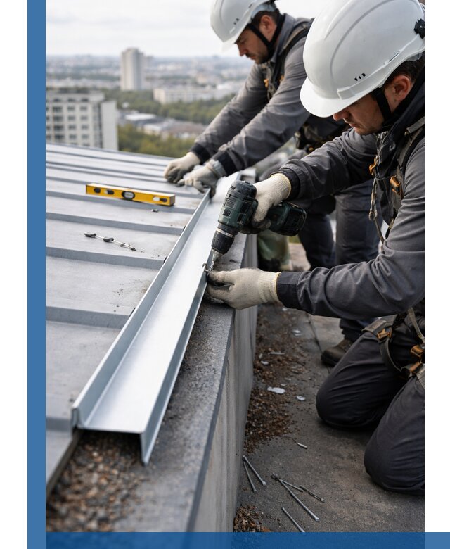 Монтаж капельника на кровле в Похвистневе с гарантией качества