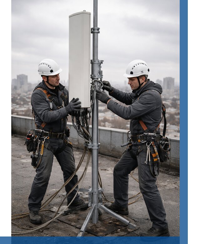 Монтаж антенн связи на крыше в Похвистневе от 8714 р. | ВЫСОТНИК-Пхв