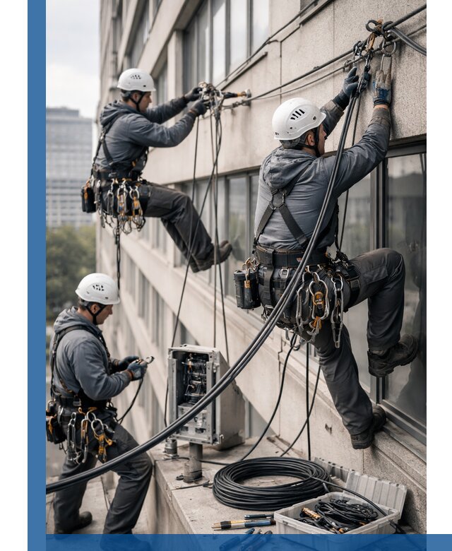 Прокладка оптоволоконного кабеля в Похвистневе под ключ с тестированием