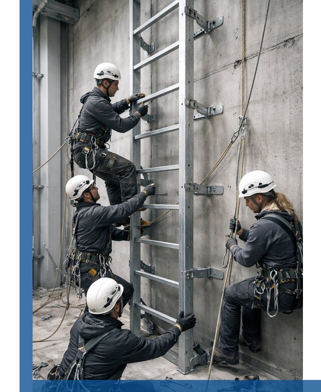 Монтаж металлических лестниц в Похвистневе под ключ со гарантией