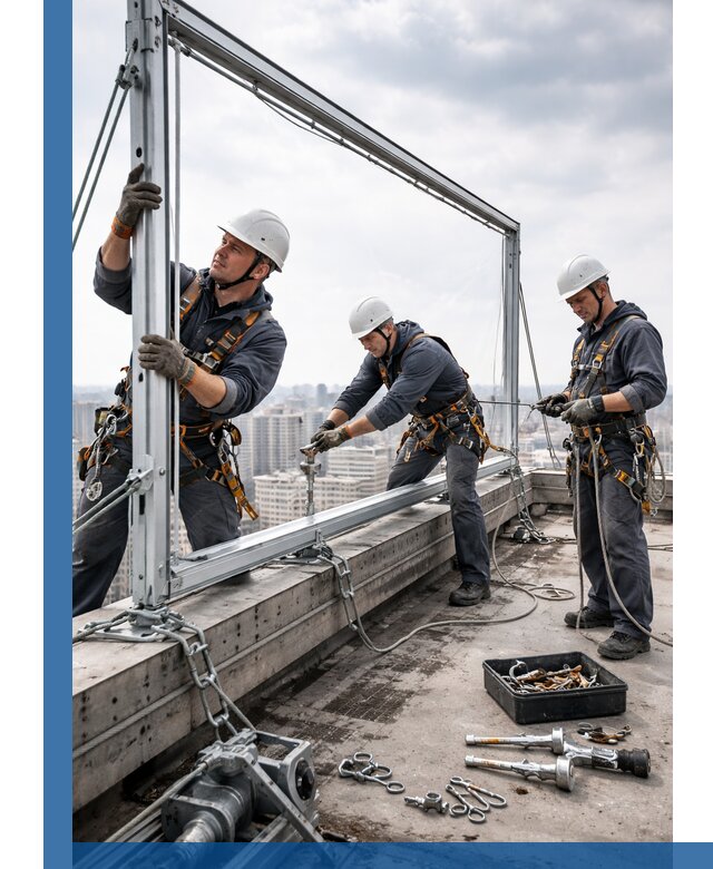 Монтаж крышных рекламных конструкций под ключ в Похвистневе