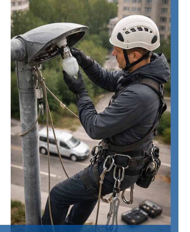 Замена ламп на высоте в Похвистневе от 2563 р. | ВЫСОТНИК-Пхв