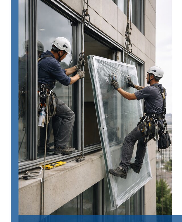 Профессиональная замена стекла в витраже в Похвистневе с гарантией