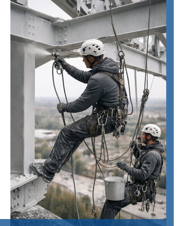 Покраска металлоконструкций на высоте в Похвистневе 359 р |ВЫСОТНИК-Пхв