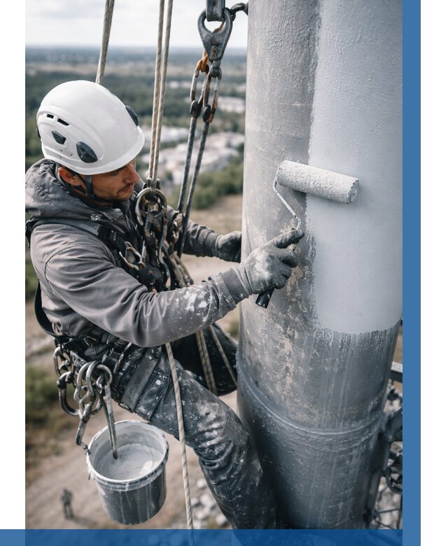 Покраска мачт связи под ключ в Похвистневе от 871 р. | ВЫСОТНИК-Пхв