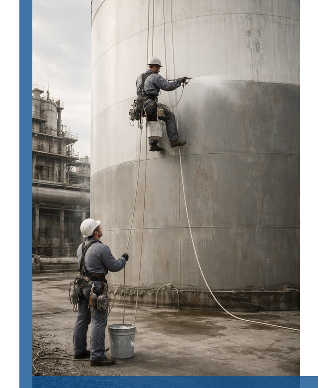 Покраска стальных резервуаров и емкостей в Похвистневе профессионально