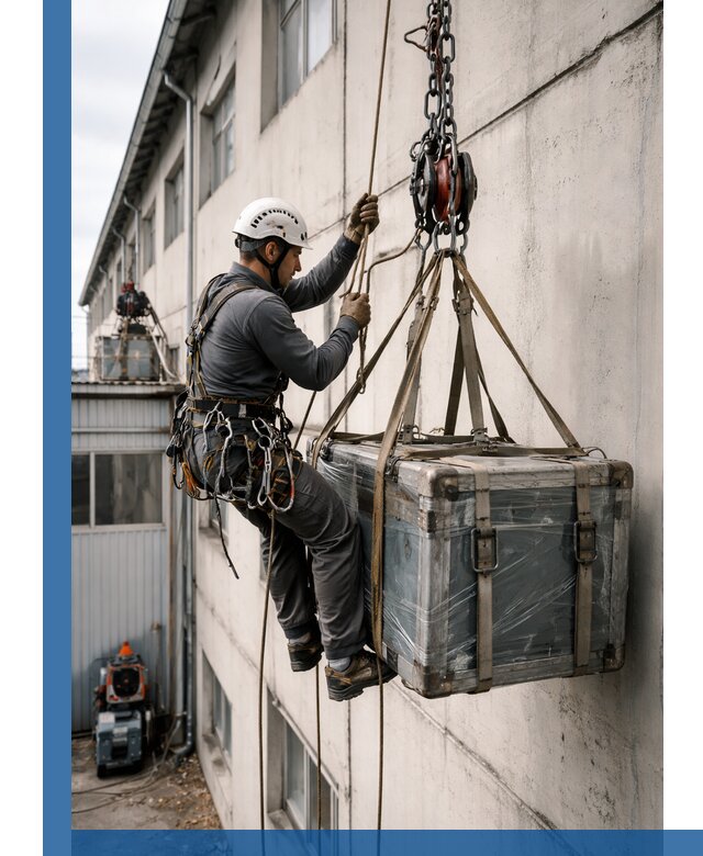 Подъем грузов на высоту в Похвистневе для промышленных объектов