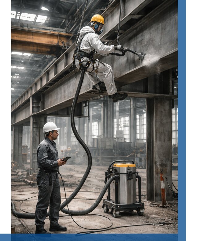 Обеспыливание конструкций в цехе в Похвистневе от 4306 р. | ВЫСОТНИК-Пхв