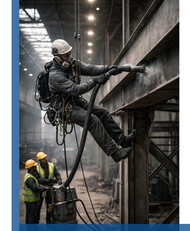 Обеспыливание конструкций в цехах промышленного производства в Похвистневе