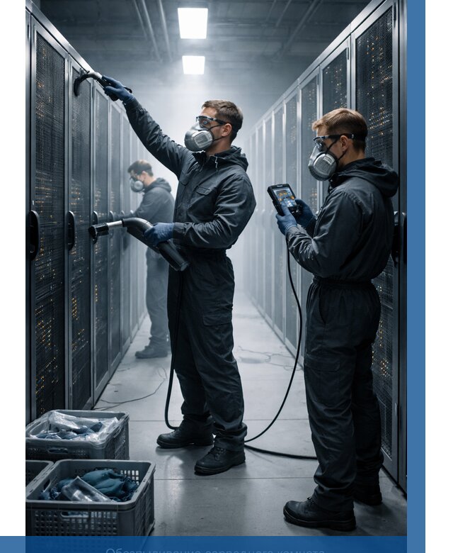 Обеспыливание серверной комнаты в Похвистневе от 4613 р. | ВЫСОТНИК-Пхв