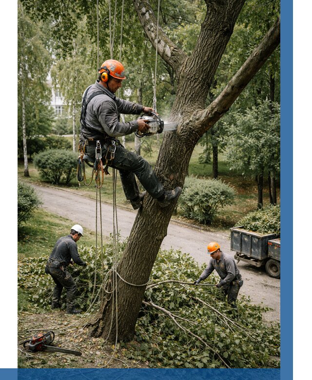 Кронирование деревьев в Похвистневе от 6664 р. | ВЫСОТНИК-Пхв