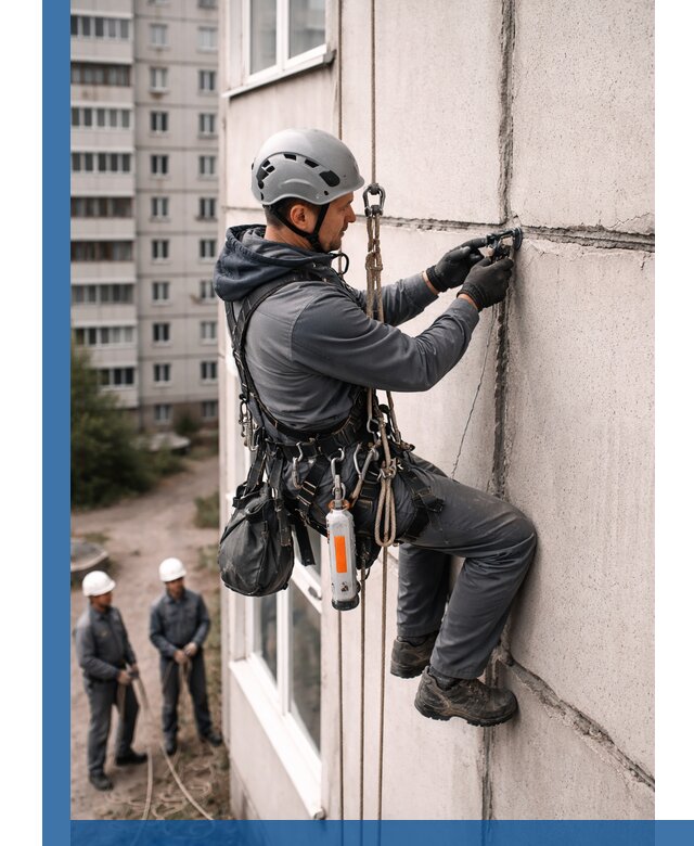 Обследование межпанельных швов и герметизация в Похвистневе