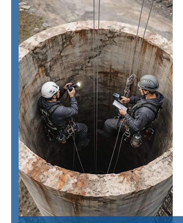 Обследование дымовой трубы: диагностика и оценка состояния в Похвистневе