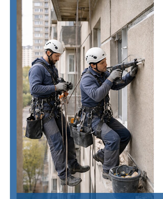 Промышленные альпинисты высотные работы и монтаж в Похвистневе